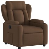 Maison Chic Naslanjač - Relax naslanjač iz rjavega blaga, (22062343) | Shoptok.si