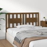  Uzglavlje za krevet boja meda 125,5x4x100 cm masivna borovina | Eponuda.com
