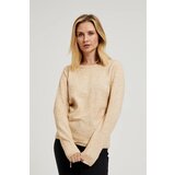 Marisse Women's Sweater Z-Sw-4510 Beige Mel | Shoptok.si