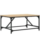  Stolić za kavu boja hrasta 75x50x35 cm konstruirano drvo | Eponuda.com