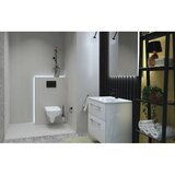Geberit 501.232.00.1 Selnova Square 55 x 50 cm umivalnik z omarico | Shoptok.si