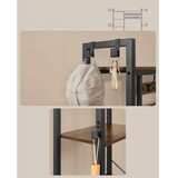  Samostojeća vešalica NAVOR braon/crna | Eponuda.com
