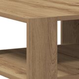  Stol za kavu Artisan hrast 58x58x40 cm izrađeno drvo | shoptok.hr