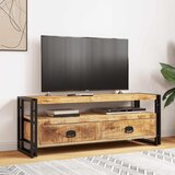 TV ormarić od masivnog drva manga 120 x 35 x 45 cm | Eponuda.com