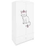  Dječji ormar - MAČKA - bijeli | shoptok.hr