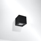 Nice Lamps Črna stenska svetilka Leo – | Shoptok.si
