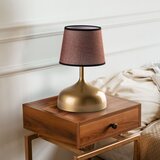 Opviq bulbous - 15455 goldbrown table lamp | ePonuda.com