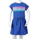  Dječja haljina s vezicom kobaltnoplava 116 | shoptok.hr