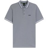 Boss Paddy Piqué Polo Shirt Grey Siva Cijene