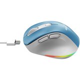 Genius Ergo 9000S Pro Light Blue USB Bežični plavi miš
