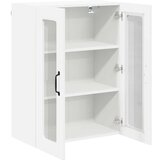 vidaXL Stenska kuhinjska omarica Visok sijaj bela 60 x 31 x 80 cm | Shoptok.si