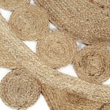  Ručno rađeni pleteni tepih od jute 150 cm | shoptok.hr