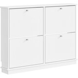 SoBuy Omarica za čevlje s 4 vrati Bela 105x48x78cm FSR216-W, (5000227608) Cene