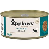 Applaws Ekonomično pakiranje u juhi 24 x 156 g - Morska riba | shoptok.hr