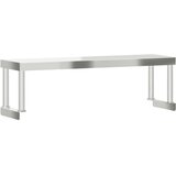  Polica za radni stol 110 x 30 x 35 cm od nehrđajućeg čelika | shoptok.hr