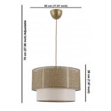 Opviq visilica coral beige cream