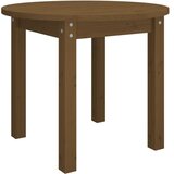  Stolić za kavu boja meda Ø 55 x 45 cm od masivne borovine | shoptok.hr