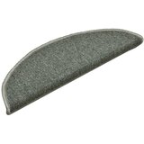  Prostirke za stepenice 15 kom 56x17x3 cm tamnozelene poluokrugle | shoptok.hr