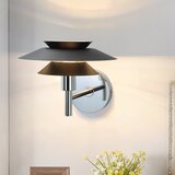 Nettlife notranja stenska svetilka črna - moderna oblikovalska spalna svetilka G9 brez žarnice (maks. 25 W), (22136333) | Shoptok.si