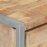  Stolić za kavu 95 x 50 x 40 cm od grubog drva manga | Eponuda.com