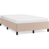 Maison Chic Posteljni okvir - Dvoposteljna postelja - Zakonska postelja kapučino 120x200 cm umetno usnje-J14610, (21772346) | Shoptok.si