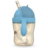 Neno BEBESITO bočica sa slamkom 240 ml, plava | shoptok.hr