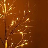  Ukrasno božično drvce 48 Led svijetala 120cm | shoptok.hr