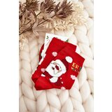 Aura.via Women's Socks with Santa Claus Red | Shoptok.si