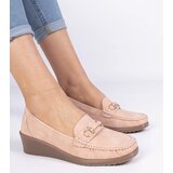 Gemre Pink women's wedge loafers Sameri | Shoptok.si