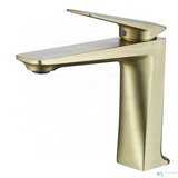 ELITE EDITION Kopalniška armatura BS1910 | Pipa s pritrditvijo na umivalnik ali pult — Krom — 15,5 cm | Shoptok.si