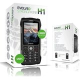 Evolveo strongphone H1 vodootporan dual sim telefon crna/siva | Eponuda.com