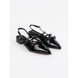 GOODIN Black patent pumps with gold accessories | Eponuda.ba