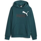Puma Puloverji ESS 2 COL BIG LOGO HOODIE FL B Zelena | Shoptok.si