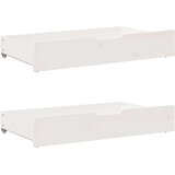 vidaXL Dnevni krevet s ladicama bez madraca 90x200 cm masivno drvo | shoptok.hr