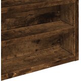 Vitrina boja dimljenog hrasta 60x8,5x58 cm drvena | shoptok.hr