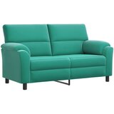  Set sofe 2 pcs Tirkizna Baršun - Tirkizna Jednostruka + Dvostruka (140 cm) | shoptok.hr