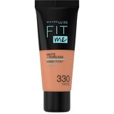 Maybelline Fit Me! Matte + Poreless puder za poenotenje polti z mat učinkom 30 ml odtenek 330 Toffee Cene