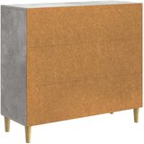  Kreveta Betonska siva 89 x 34,5 x 80 cm Konstruirano drvo | shoptok.hr