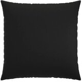  Presvlaka za jastuk 6 kom. HEERLEN Crna 60 x 60 cm Tkanina - Crna 60 x 60 cm 6 | shoptok.hr