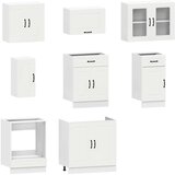 vidaXL Set kuhinjskih elementa od 8 dijelova "Kalmar" izrađeno drvo | shoptok.hr