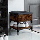  Klupa za cipele boja hrasta 42x42x45 cm konstruirano drvo | shoptok.hr