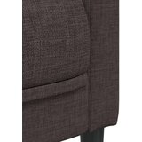  3-dijelni set sofa tamnosmeđi od tkanine | shoptok.hr