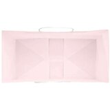  Papirnate vrećice 250 kom s ručkama ružičaste 21x11x36 cm | shoptok.hr