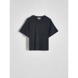 Reserved - LADIES` T-SHIRT - crno Cijene