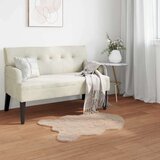  Faux Rabbit Fur Rug Olite Sivo-smeđa 60 x 90 cm Poliester | shoptok.hr