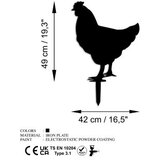 WALLXPERT decorative object figura chicken 01 | ePonuda.com