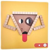Tooky Toy Tooky igračka puzzle logička igra puzzles magnetske kocke za djecu 49 kom. | shoptok.hr
