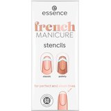Essence šablone za francosko manikuro - French MANICURE Stencils - 01 French Tips & Tricks Cene
