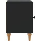  Noćni ormar Crna 43 x 34,5 x 50 cm Konstruirano drvo | Eponuda.ba