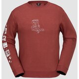 Volcom Essential Crew Pulover redwood | Shoptok.si